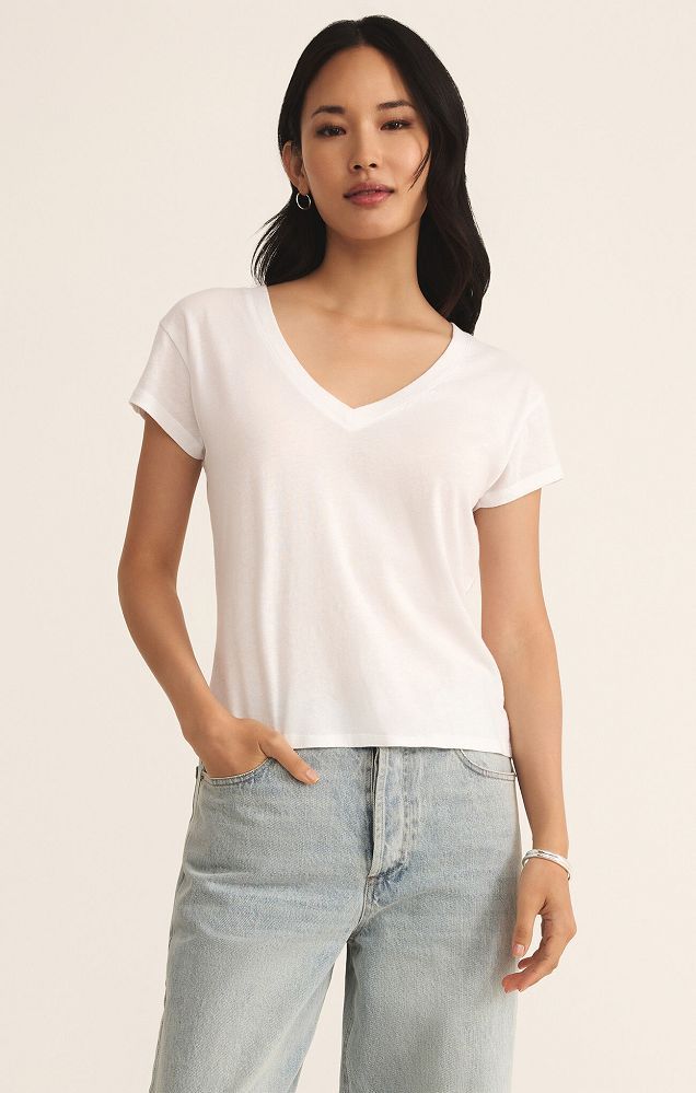 Z SUPPLY MODERN V-NECK TEE