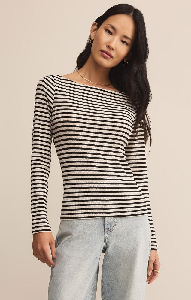 PRISTINE STRIPED TEE