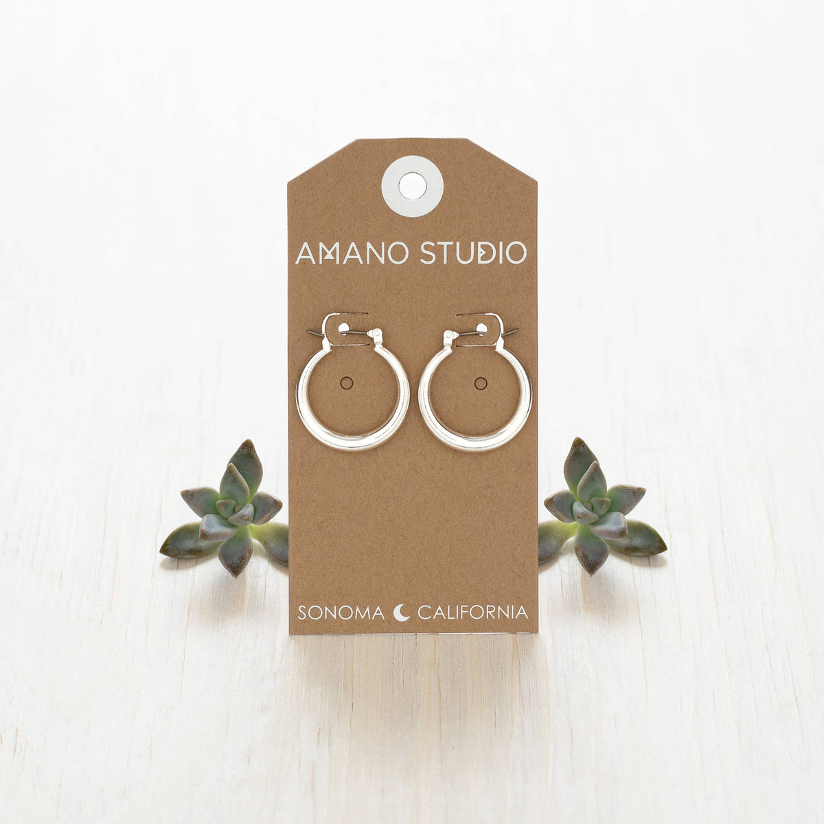 Small Maria Hoop Earrings - Amano Studio