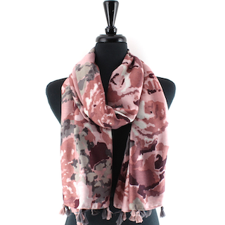 Pretty Persuasions - S24206 Scarf w/Tassel