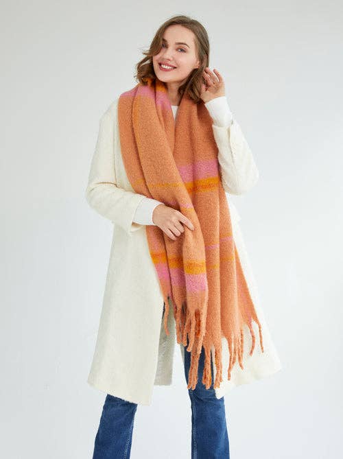 Shiraleah - SALOMÉ SCARF, RUST