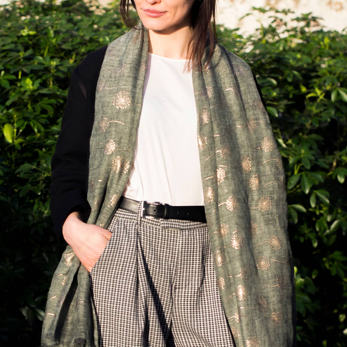Studio Hop - Thinking of You Dandelion Gift Scarf