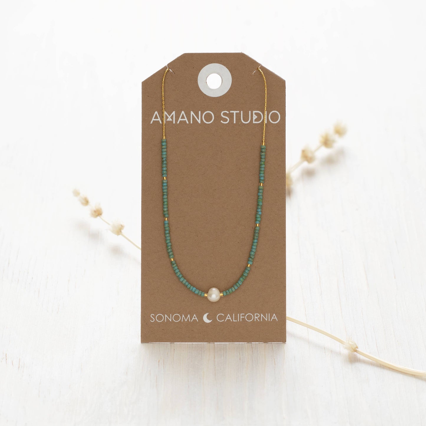 Amano Studio - Pearl Miyuki Bead Necklace