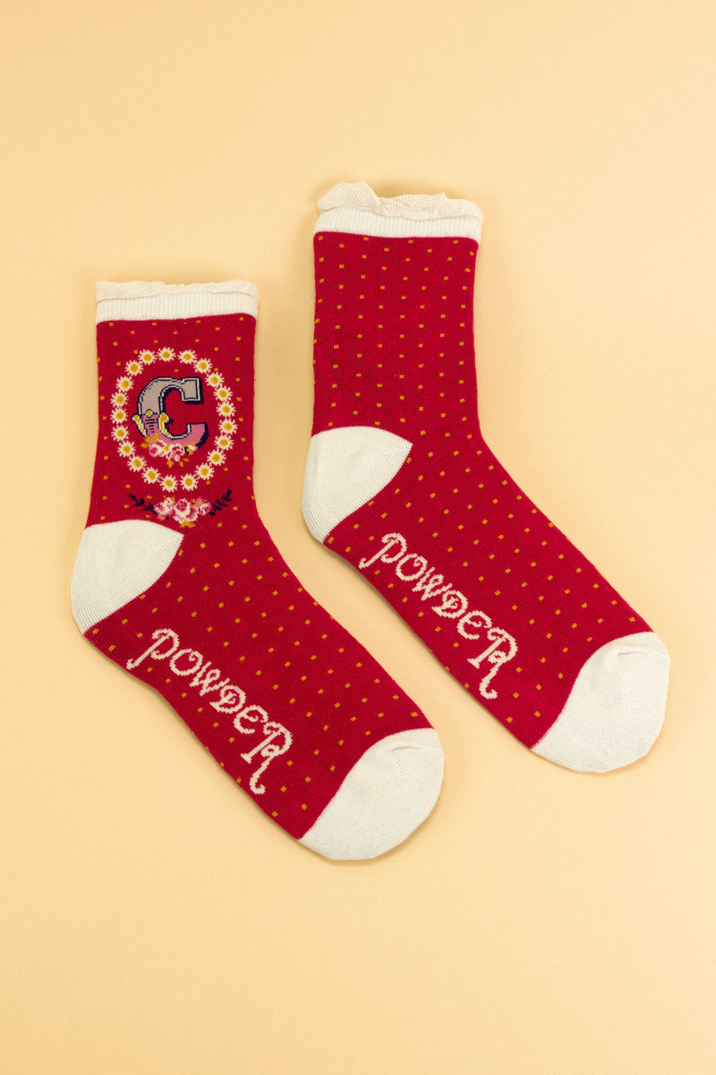 A-Z Ankle Socks