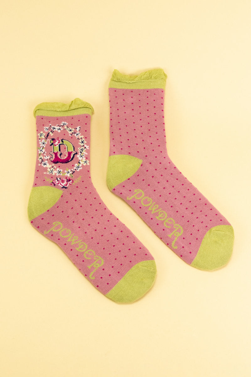 A-Z Ankle Socks