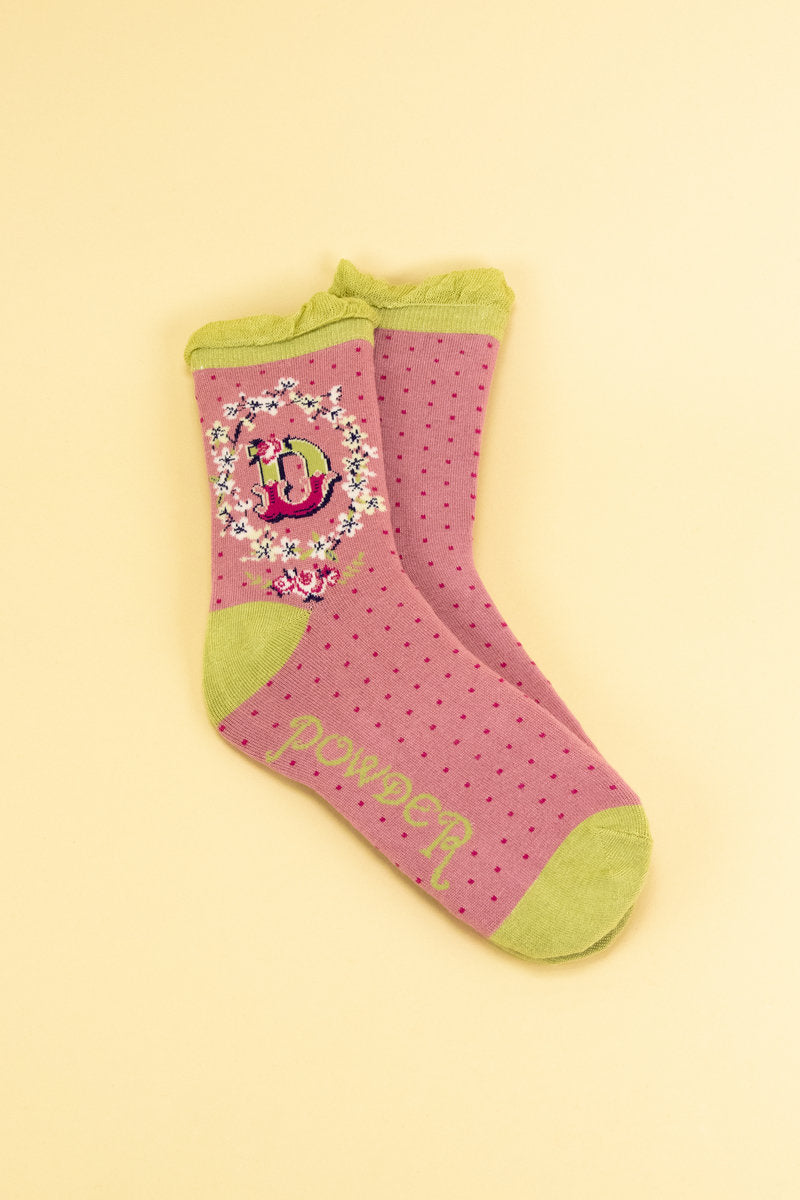 A-Z Ankle Socks