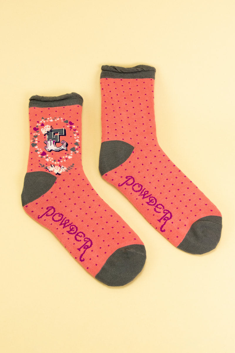 A-Z Ankle Socks