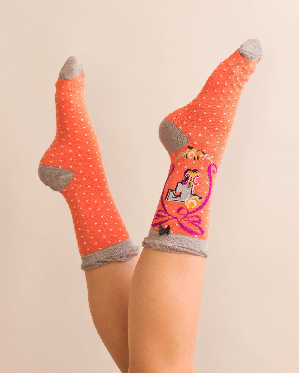 A-Z Ankle Socks