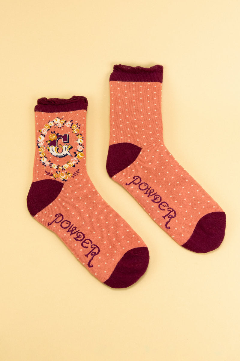 A-Z Ankle Socks