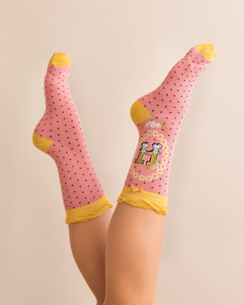 A-Z Ankle Socks