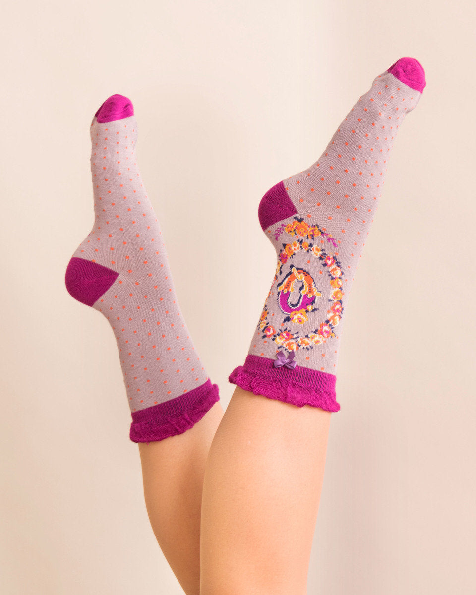 A-Z Ankle Socks