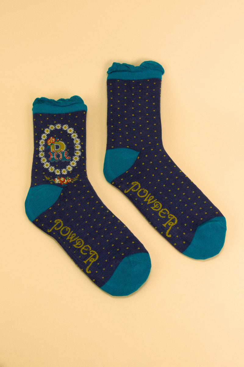 A-Z Ankle Socks