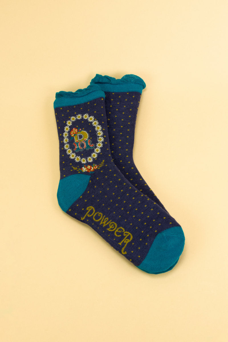 A-Z Ankle Socks