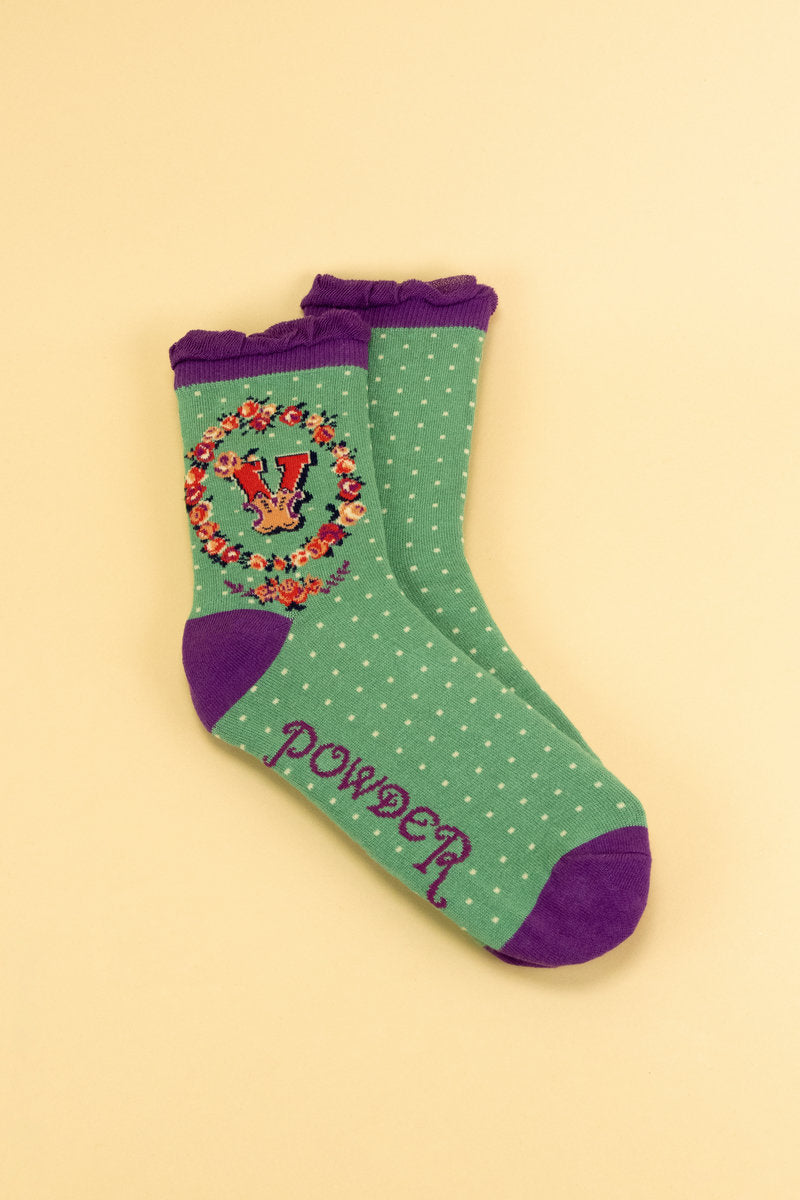 A-Z Ankle Socks