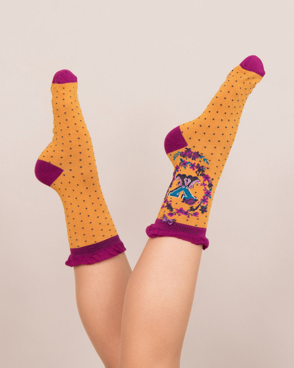 A-Z Ankle Socks