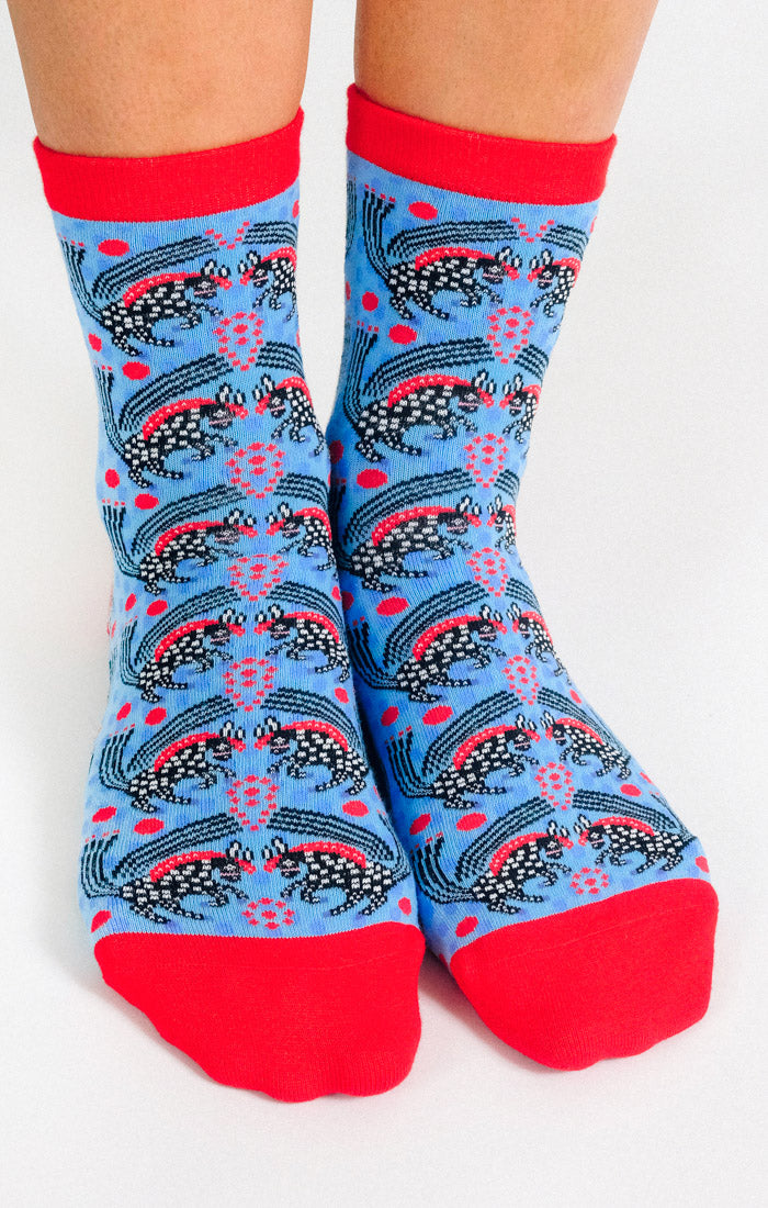 horses knit ankle by mur