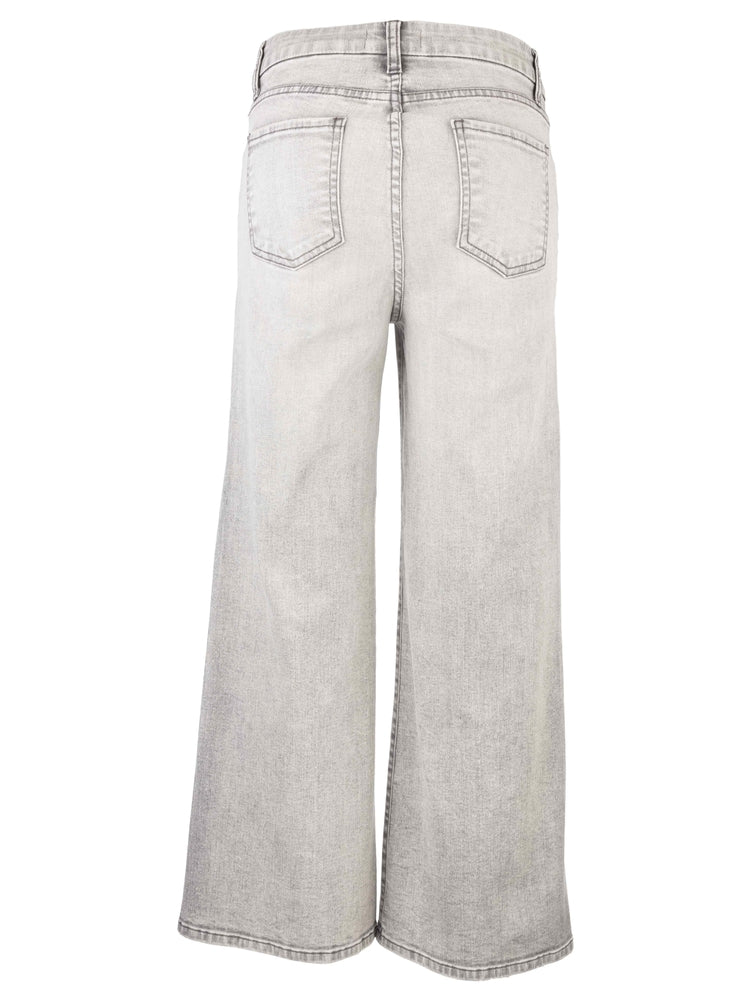 MEG HIGH RISE FAB AB WIDE LEG BACK FORWARD CLEAN HEM
