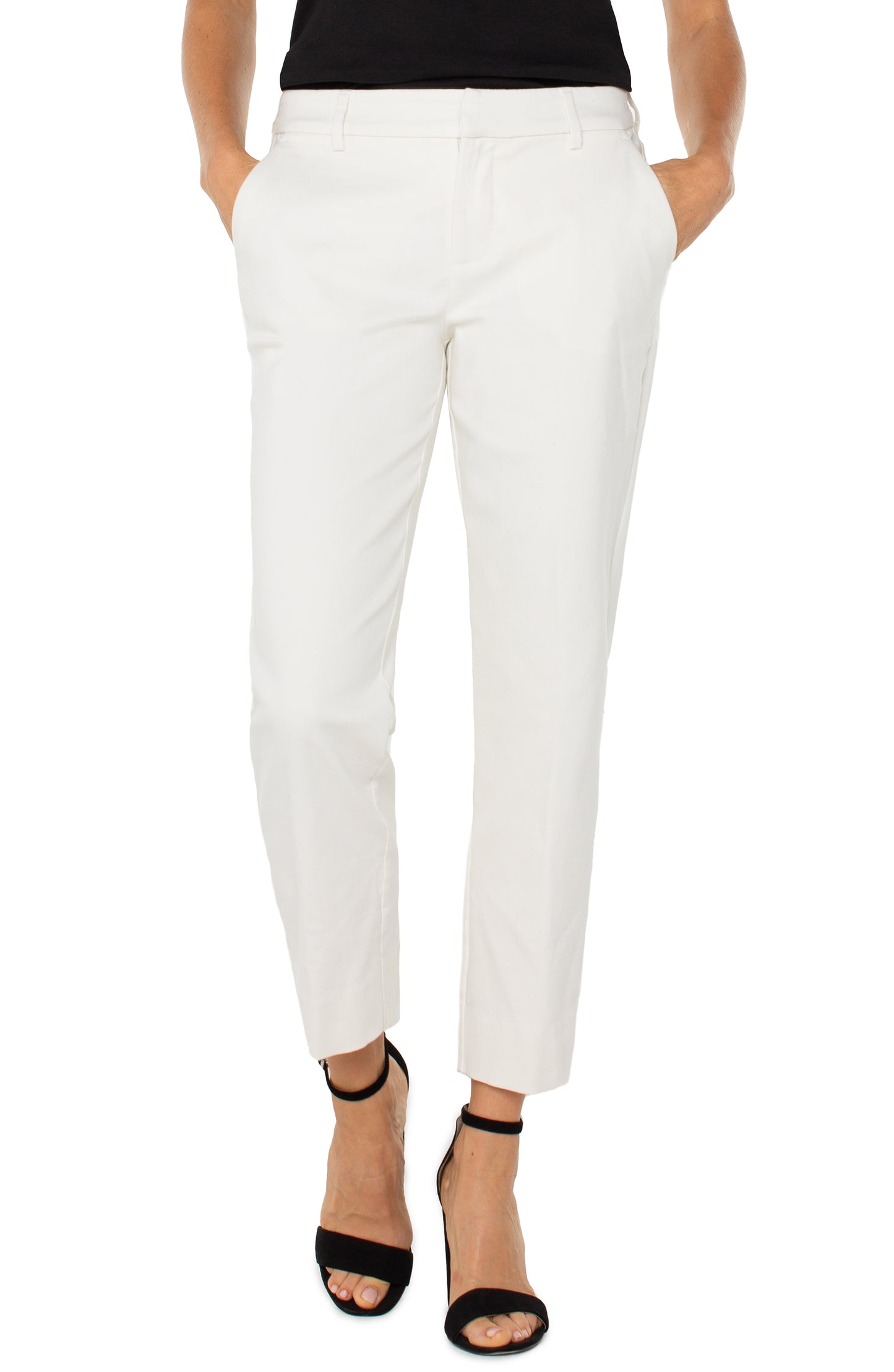kelsey trouser w/ slit 26" inseam