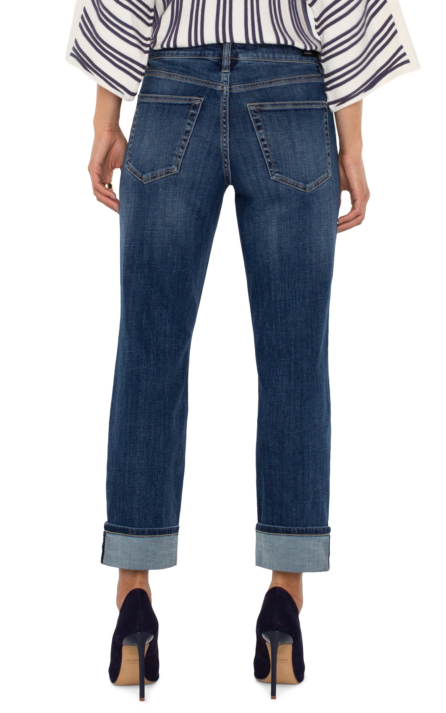 Marley Girlfriend cuffed 30in with 27in inseam
