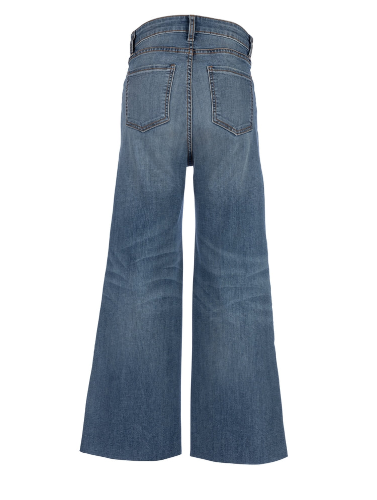 MEG HIGH RISE WIDE LEG EXPO BTN RAW HEM PATCH PKTS