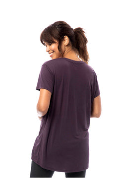 SLINKY JERSEY V-NECK T-SHIRT - Elements Berkeley