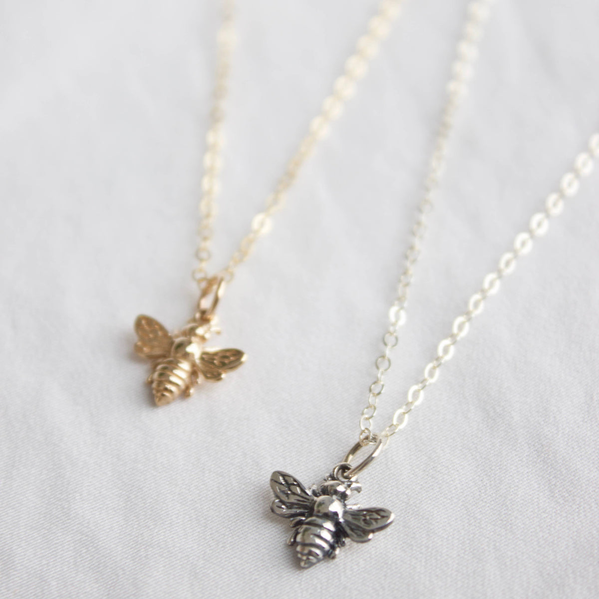 Katie Waltman Jewelry - BEE CHARM NECKLACE