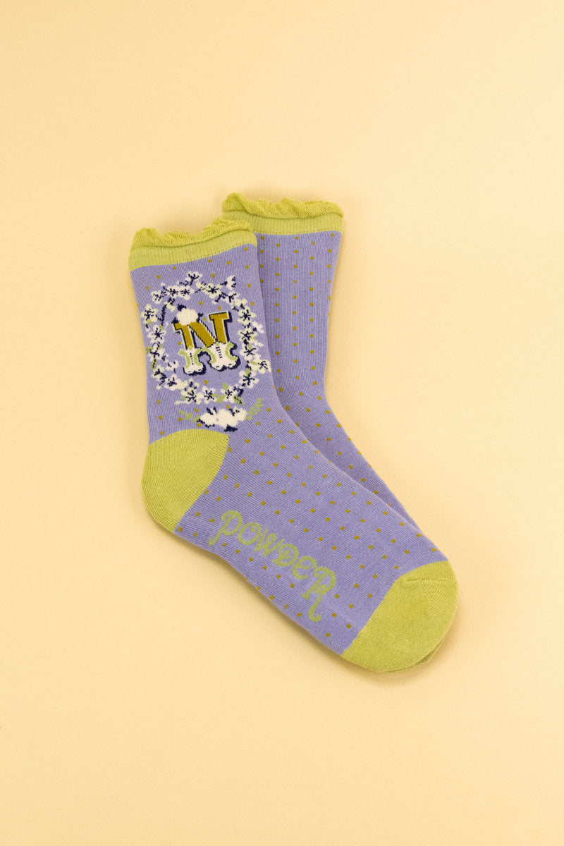A-Z Ankle Socks