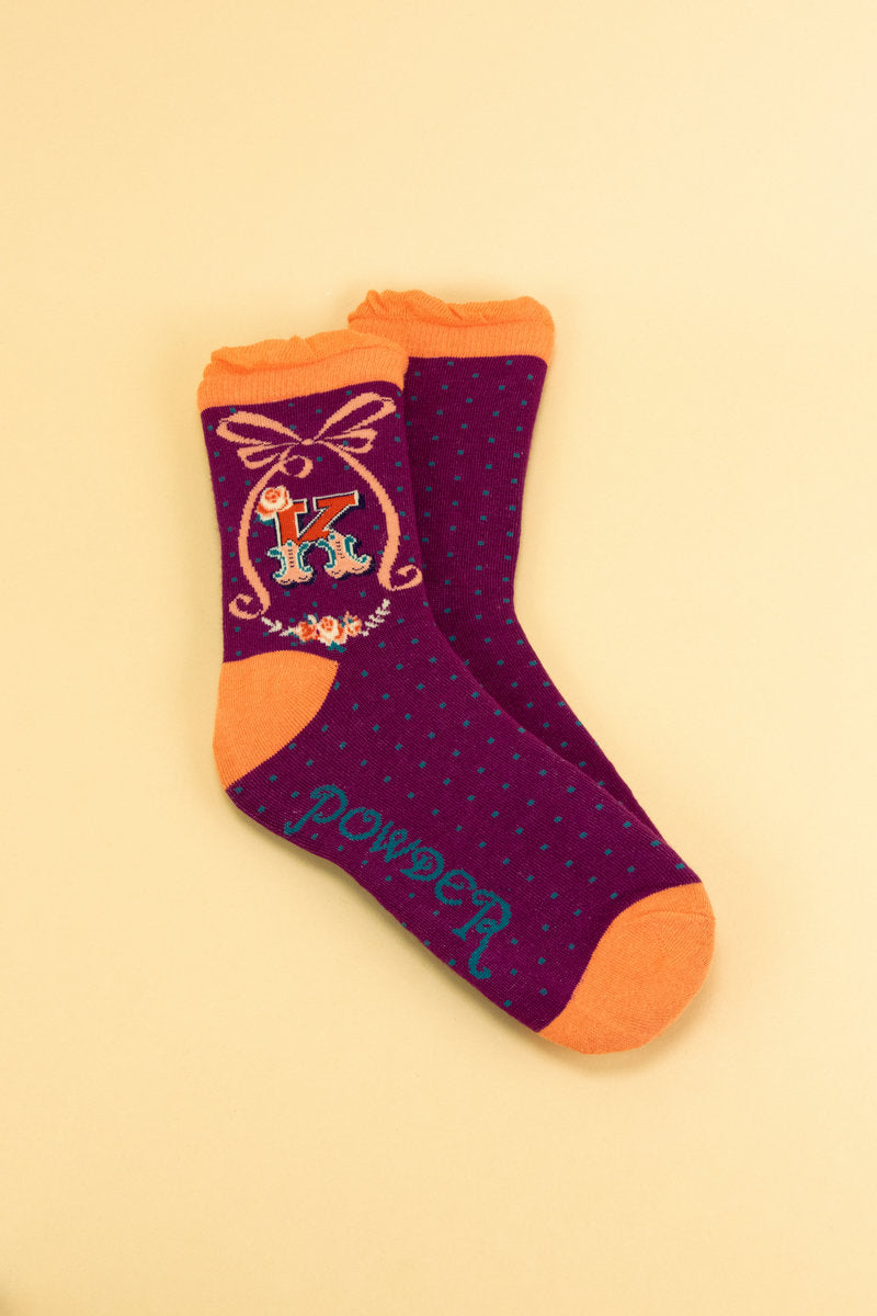 A-Z Ankle Socks