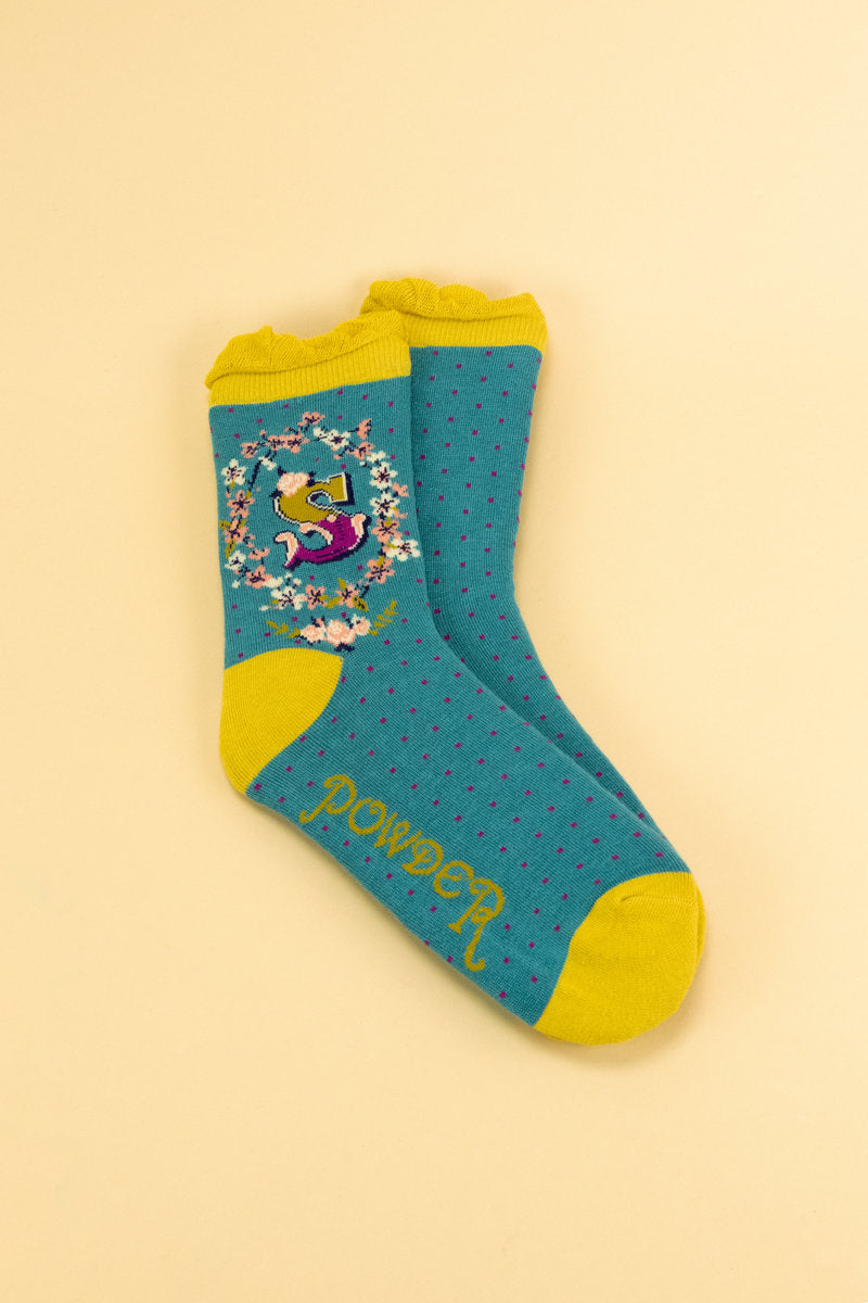 A-Z Ankle Socks