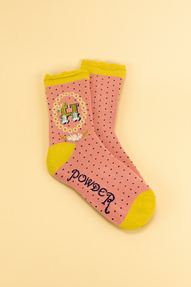 A-Z Ankle Socks