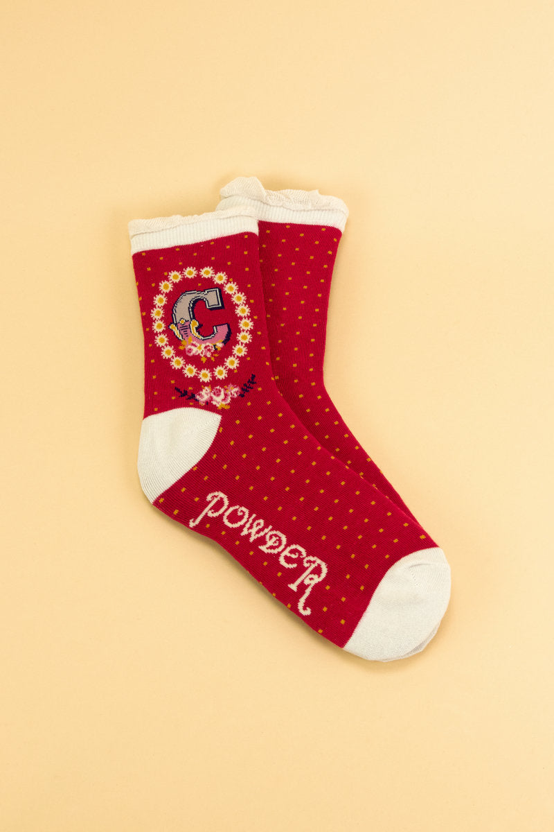 A-Z Ankle Socks