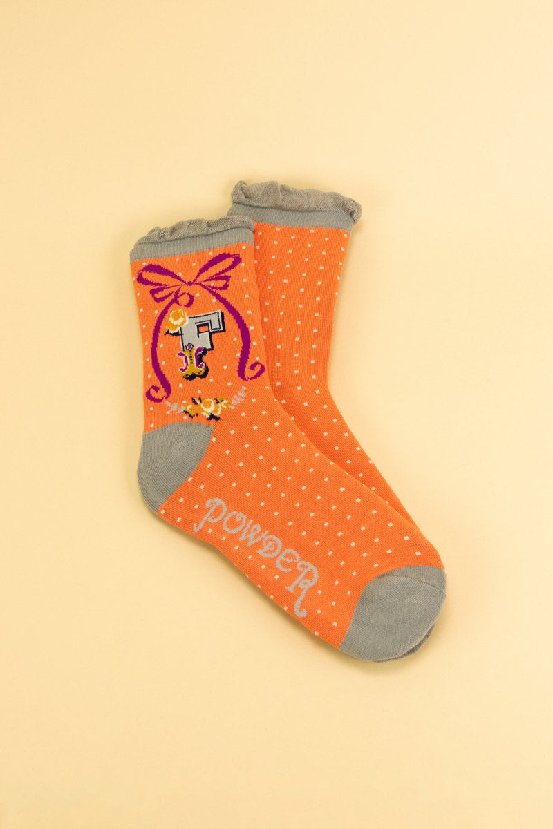 A-Z Ankle Socks