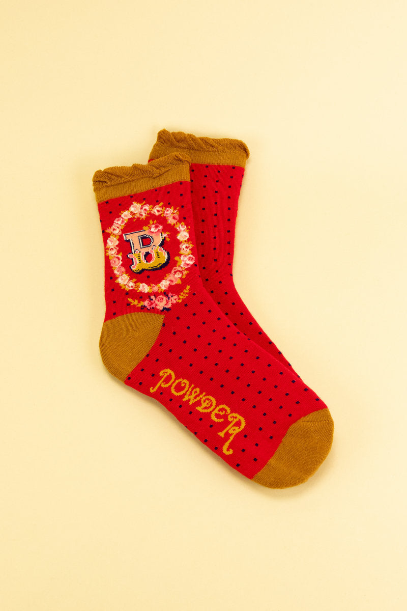 A-Z Ankle Socks