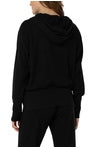 LIVERPOOL Hoodie with Banded Hem and Raw Seams