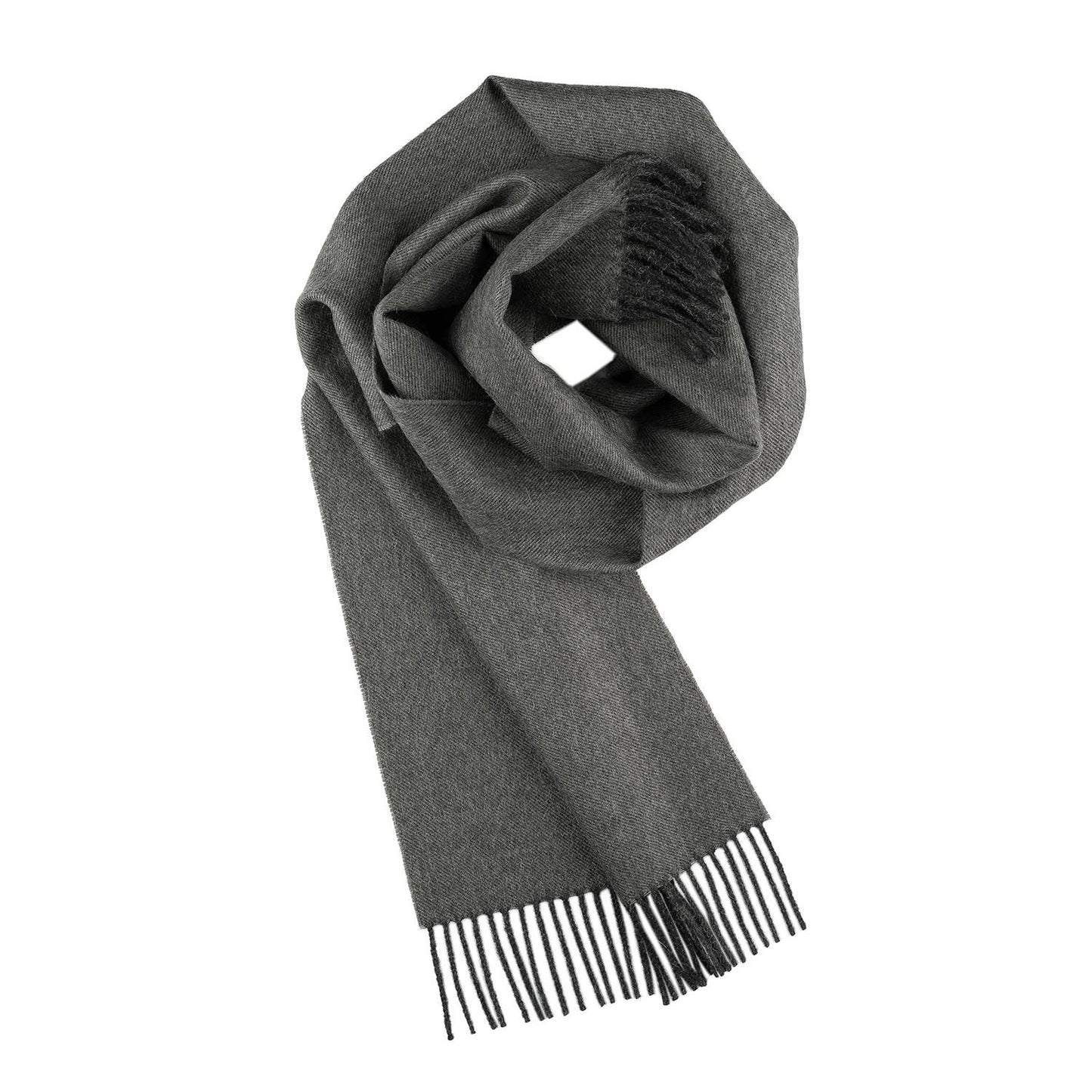 Shupaca Alpaca - 100% Baby Alpaca Scarf - Carbon - Elements Berkeley