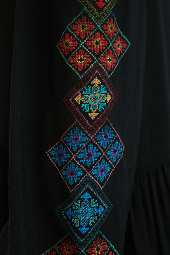 Desigual Ethnic Sleeve Dress