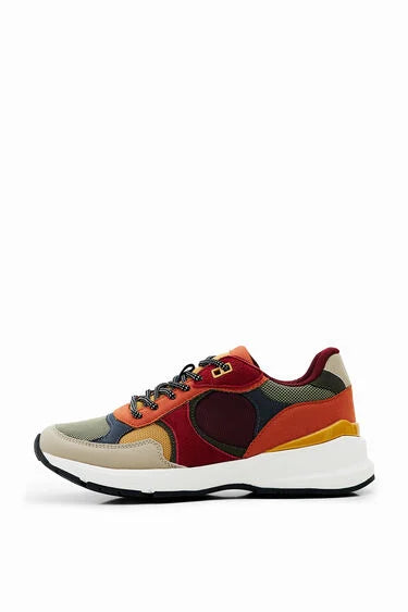 Desigual Patchwork Running Sneakers