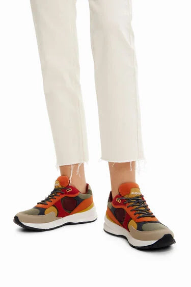 Desigual Patchwork Running Sneakers