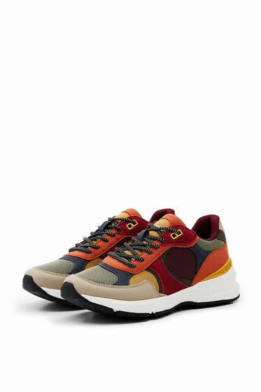 Desigual Patchwork Running Sneakers
