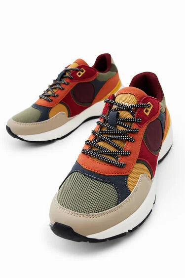 Desigual Patchwork Running Sneakers