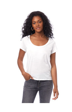 ALTERNATIVE Organic Cotton Scoop T-Shirt - Elements Berkeley