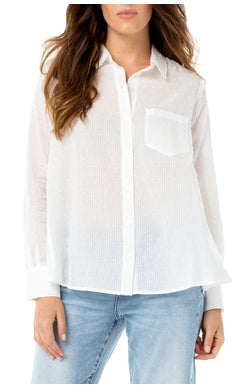 oversized shirt w/ gusset - Elements Berkeley