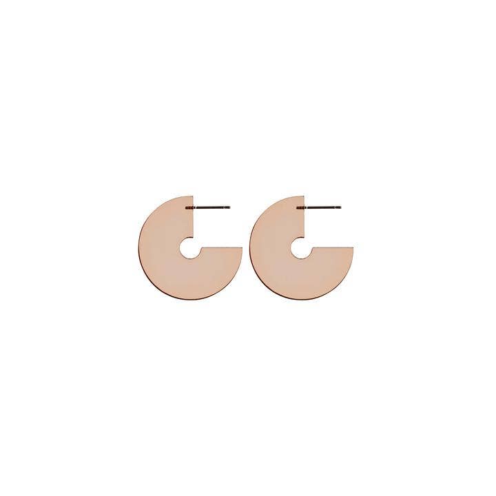 Fran Hoops in Blush - Elements Berkeley