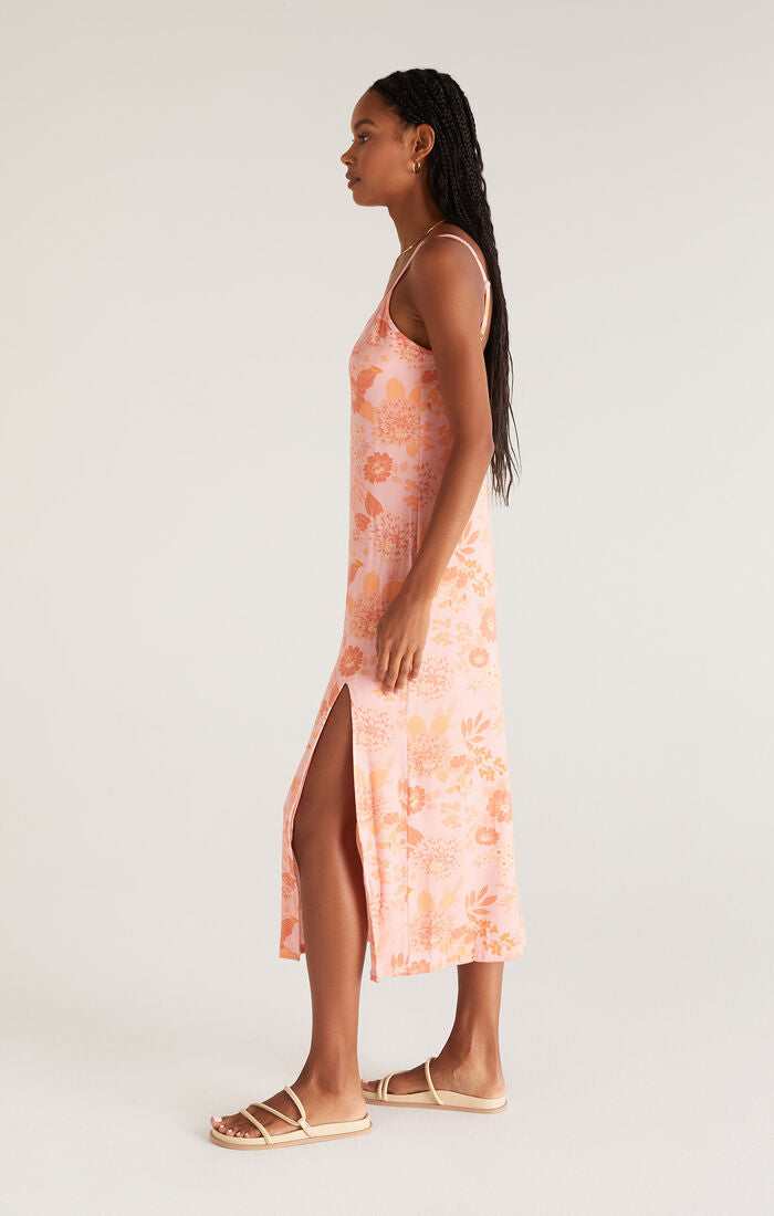 Cora Floral Midi Dress