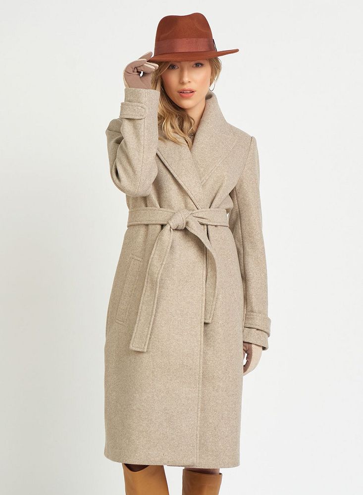 Dex Belted Collar Coat