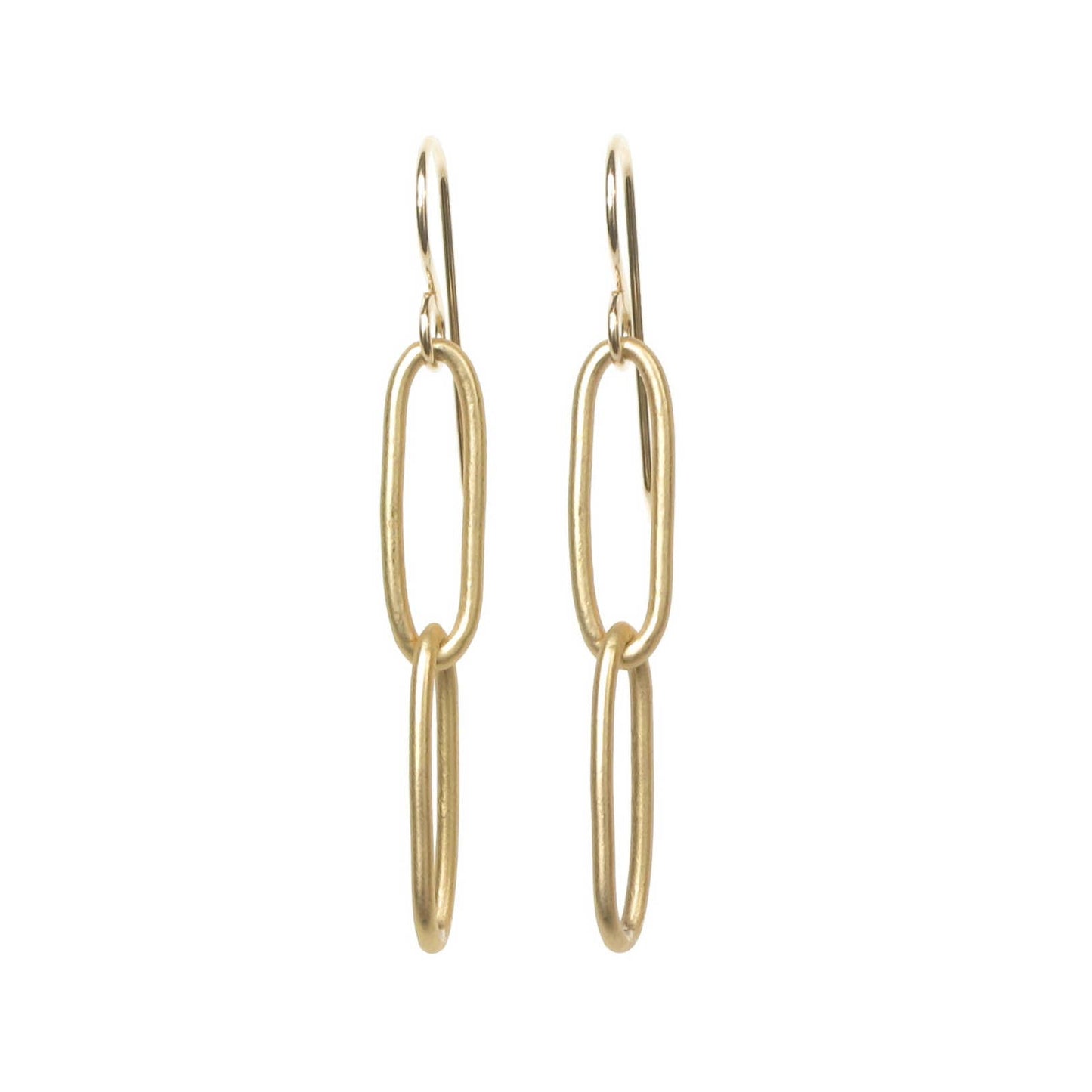 Stowaway Jewelry - Paperclip Chain Earrings - Elements Berkeley