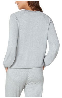 LIVERPOOL Crew Neck Raglan Sleeve Pullover Sweater