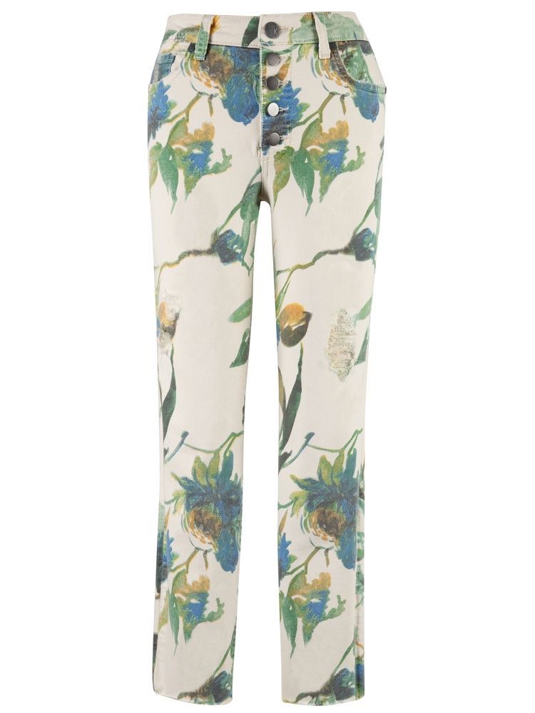 Kut From the Kloth Reese High rise FAB AB Ankle Straight Leg