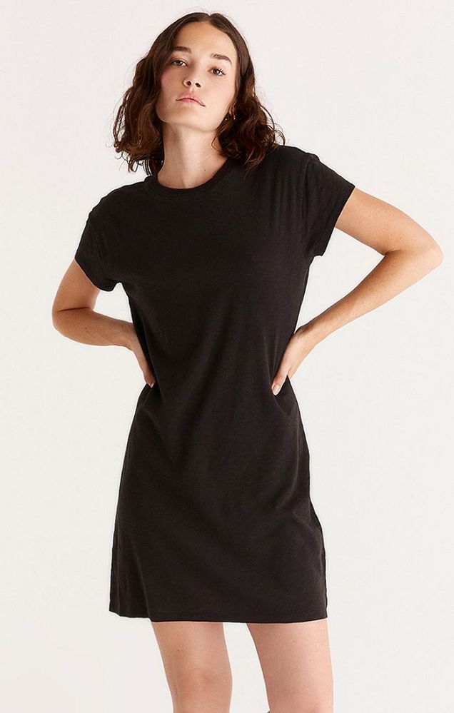 Z Supply Modern Crew Slub Tee Dress
