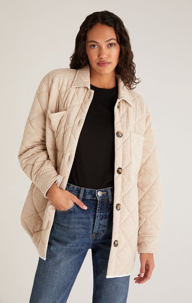 Z Supply Maya Quilted Shacket